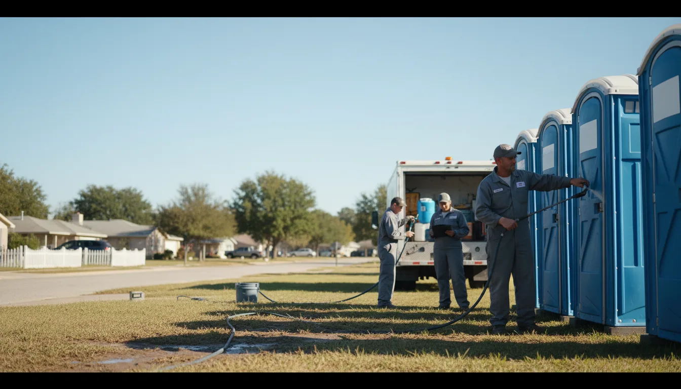 Long-Term Portable Toilet Rental in Granville, OH near me